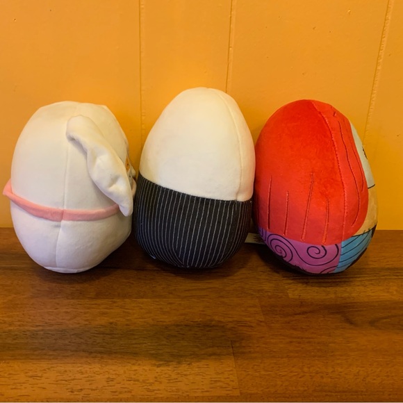 Disney Squishmallow Nightmare Before Christmas Jack Skellington Zero Sally 8” - Picture 4 of 8